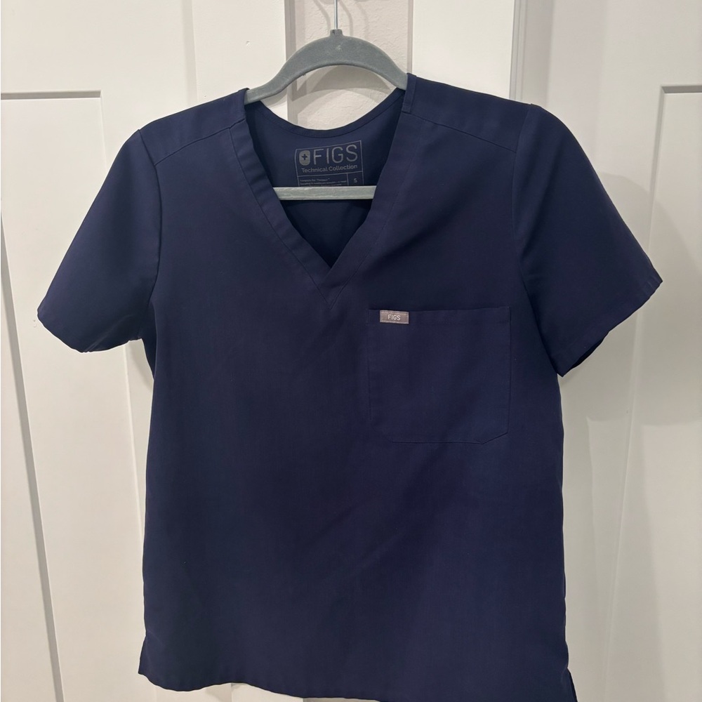 FIGS Navy Blue Scrub Set
